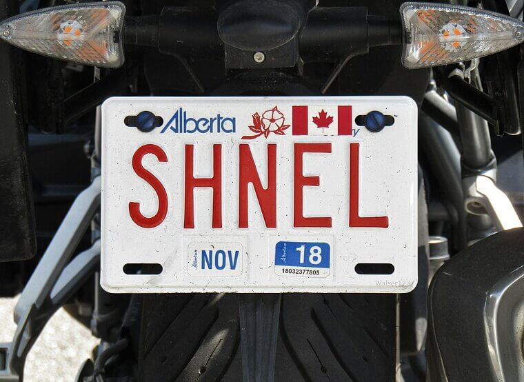 Personalized License Plates