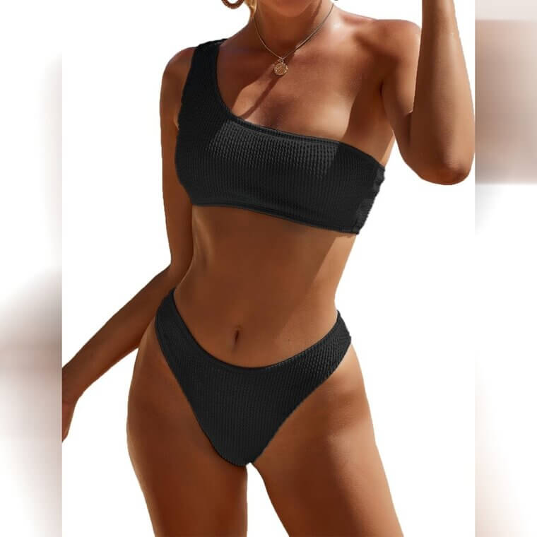 Grab the Trendy Ribbed Bikini Set - Only $28.99!