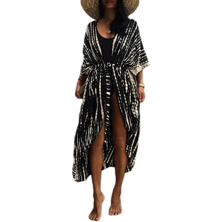 Tie Dye Kimono Coverup - Breezy Style for Any Outfit