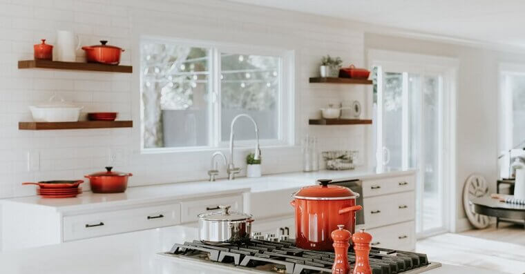 Open Shelving in Kitchens