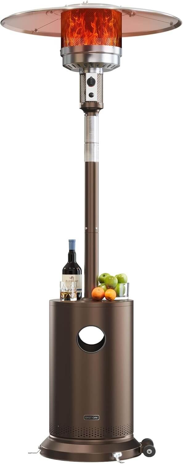 EAST OAK Patio Heater - Cozy Up Your Outdoor Space - Now 26% Off!