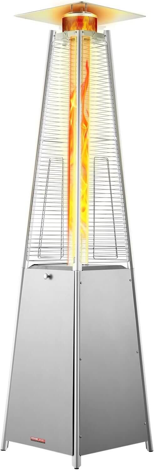 VEVOR Patio Heater - Stay Warm Outdoors with Style - Enjoy 6% Off!