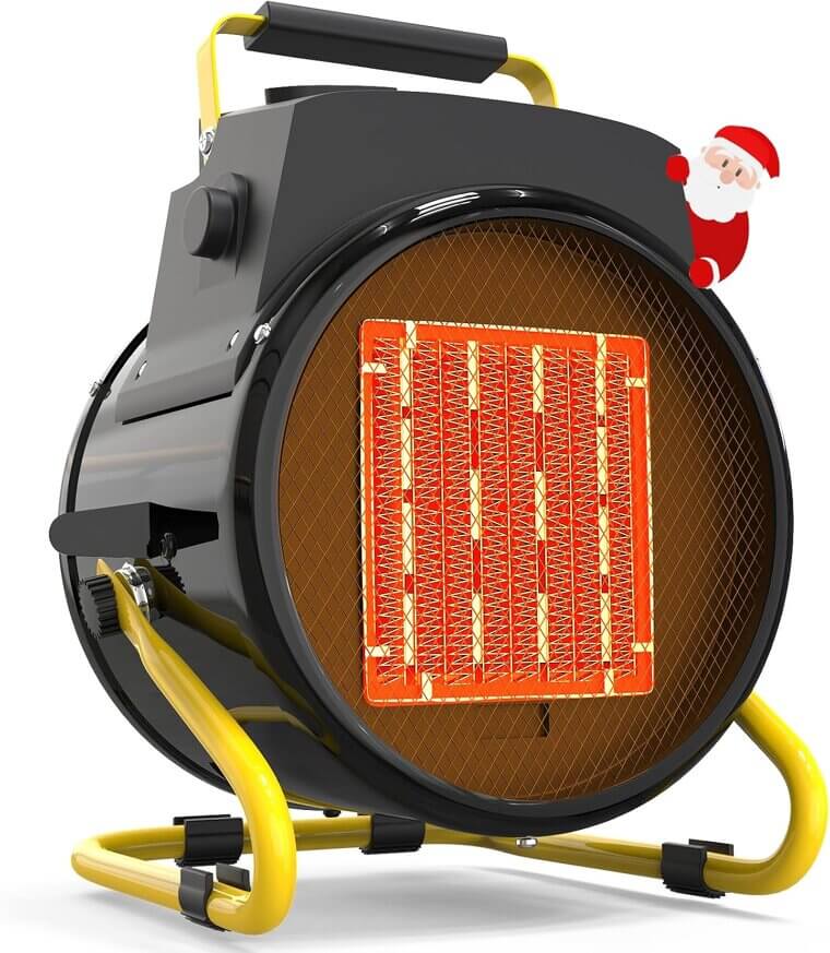 Patio Heater - Fast Heating & Safe for Any Space 