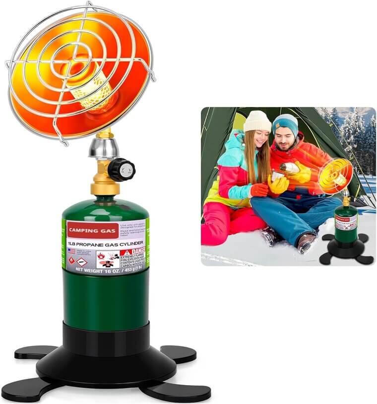 Portable Propane Heater - Perfect for Camping and Outdoor Fun - Don’t Miss the 17% Discount!