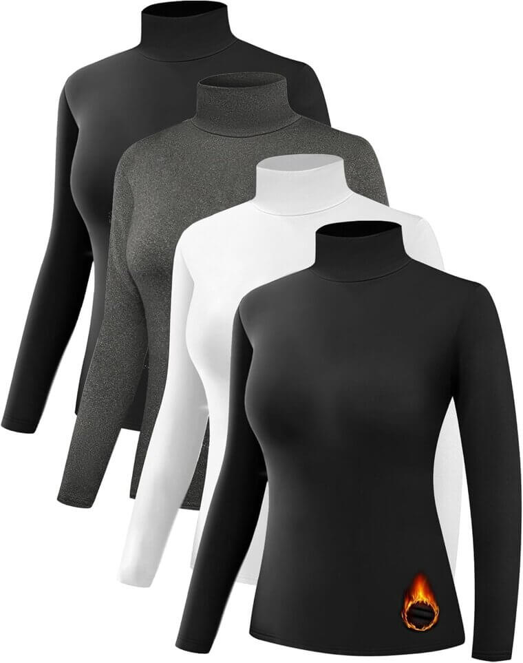 Dalavch Thermal Turtlenecks - Stay Warm and Stylish Outdoors - Now 24% Off!