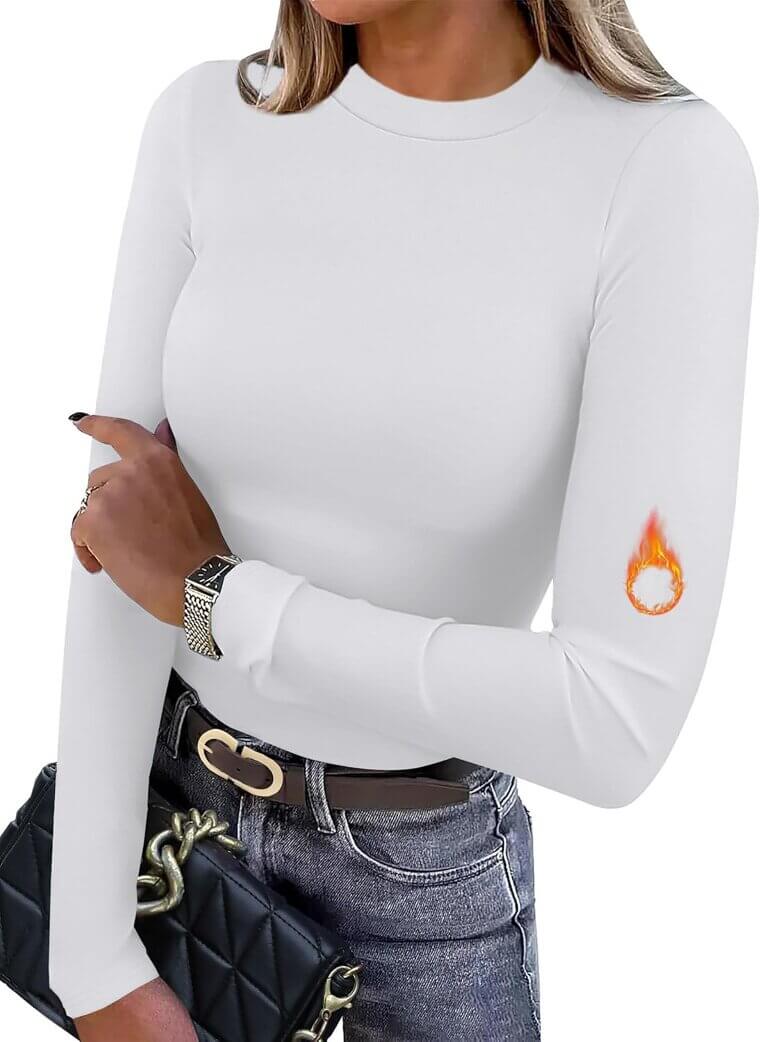 XIEERDUO Thermal Shirt - Cozy Fleece, Slim Fit Style - 55% Off!