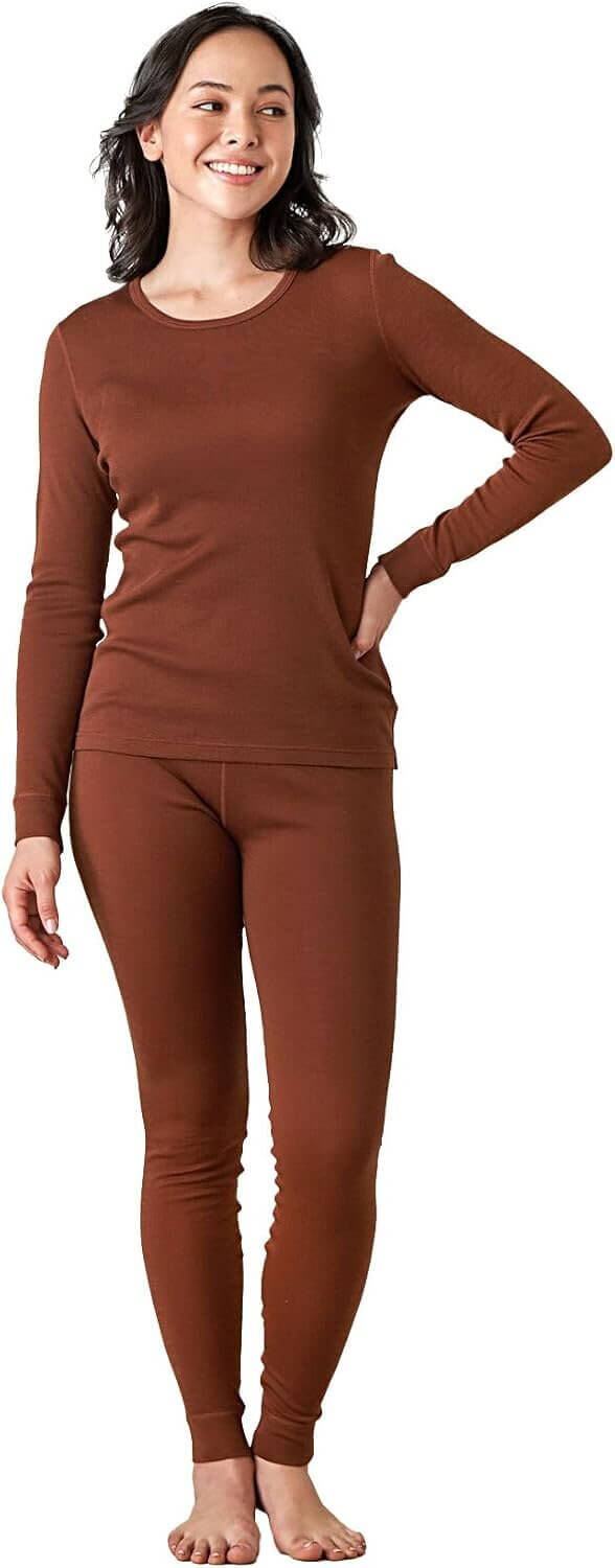 Merino Wool Base Layer Set for Women - Cozy Comfort - Enjoy 20% Off!