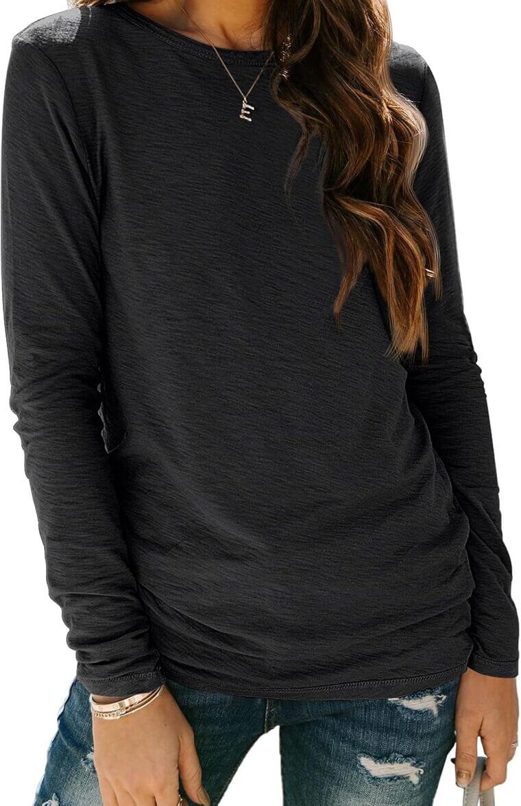 AUTOMET Women's Long Sleeve Top - Perfect for Everyday Style! - 20% Off!