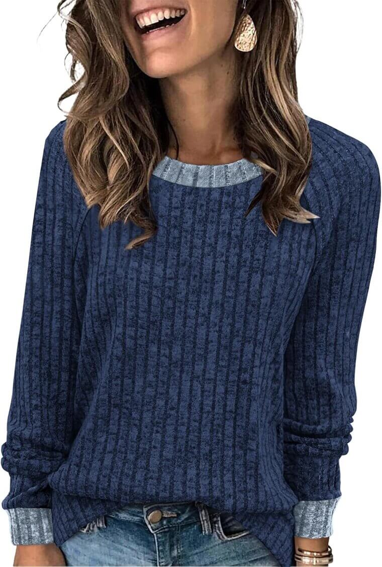 WIHOLL Women's Lightweight Sweater - Perfect Fall to Winter Transition - Enjoy 34% Off!
