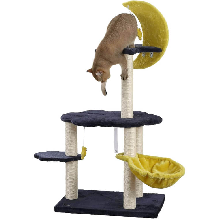 Aurora Cat Tree - Perfect Play & Rest Spot for Your Feline! 