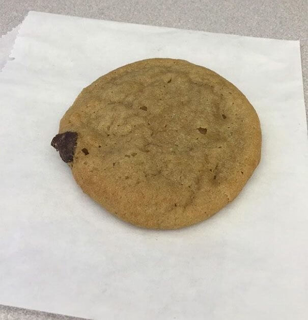 There's One Chip in This Chocolate Cookie