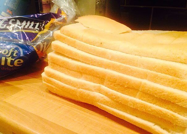 Somebody Used the Forbidden Bread Slicing Technique