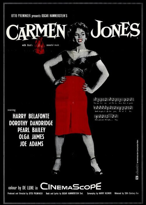 Dorothy Dandridge’s "Carmen Jones" Skirt: The $25,000 Burst of Color