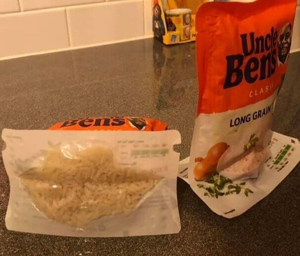 Arroz para micro-ondas
