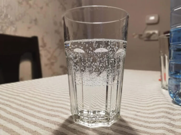 Água com gás