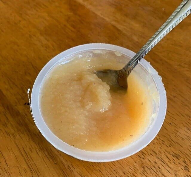 Papinha de maçã