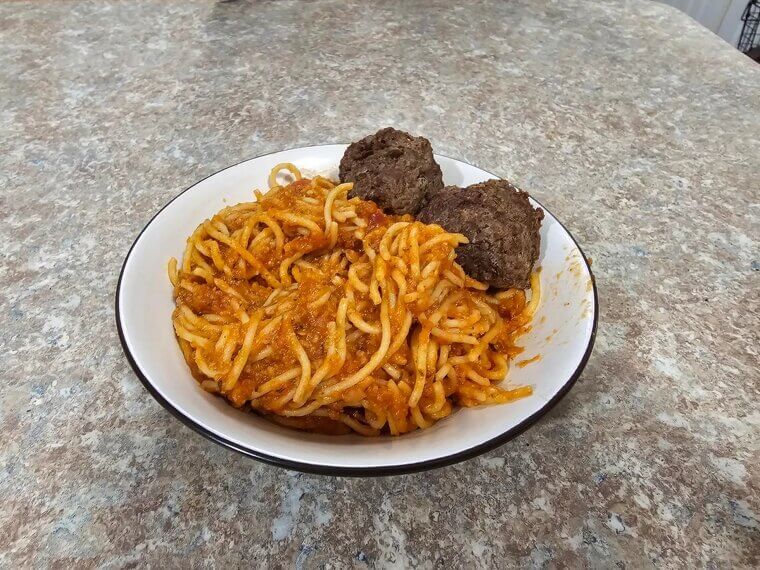 Spaghetti and Meatballs