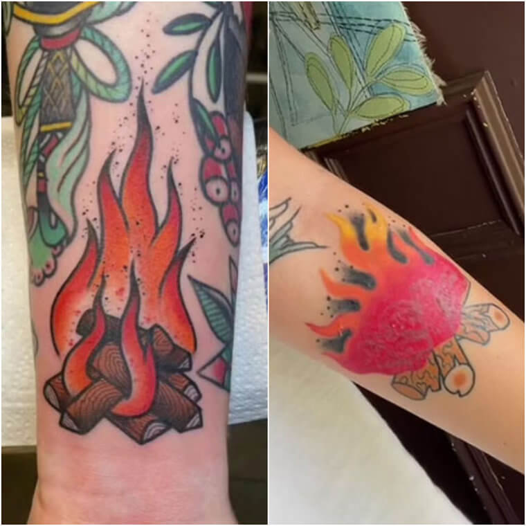 A Tale Of Two Tattoos And The One That Wasn't Fire