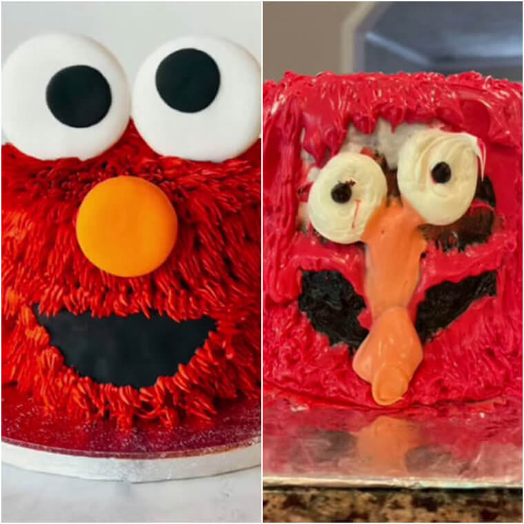 There Is Happy Elmo And Then There Is Elmo Who Has Fallen On Hard Times