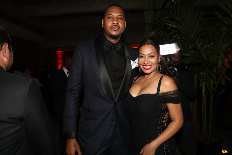 La La Anthony And Carmelo Anthony