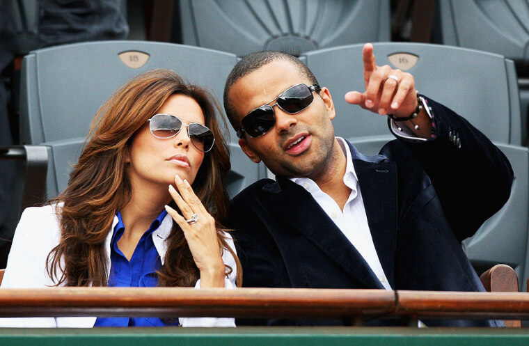 Eva Longoria And Tony Parker