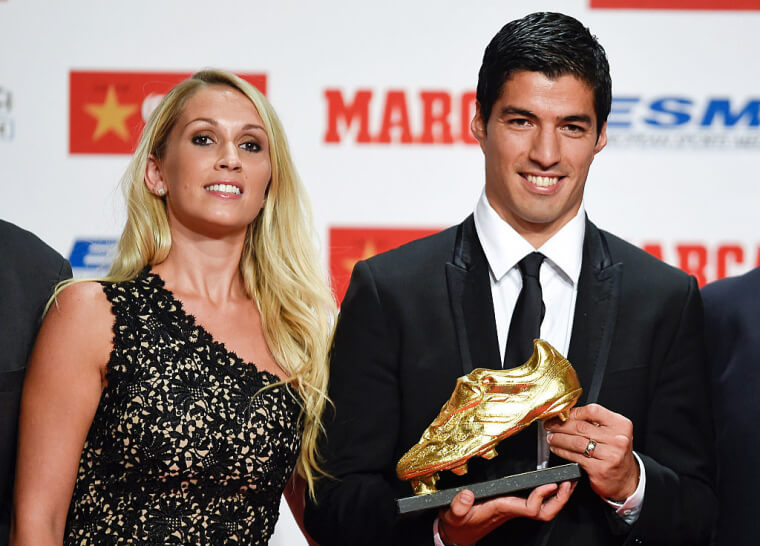Sofia Balbi And Luis Suarez