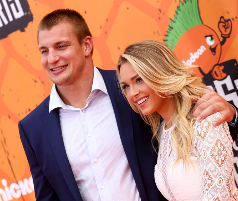 Rob Gronkowski And Camille Kostek
