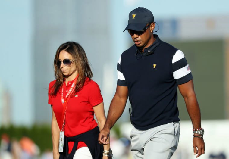 Erica Herman And Tiger Woods