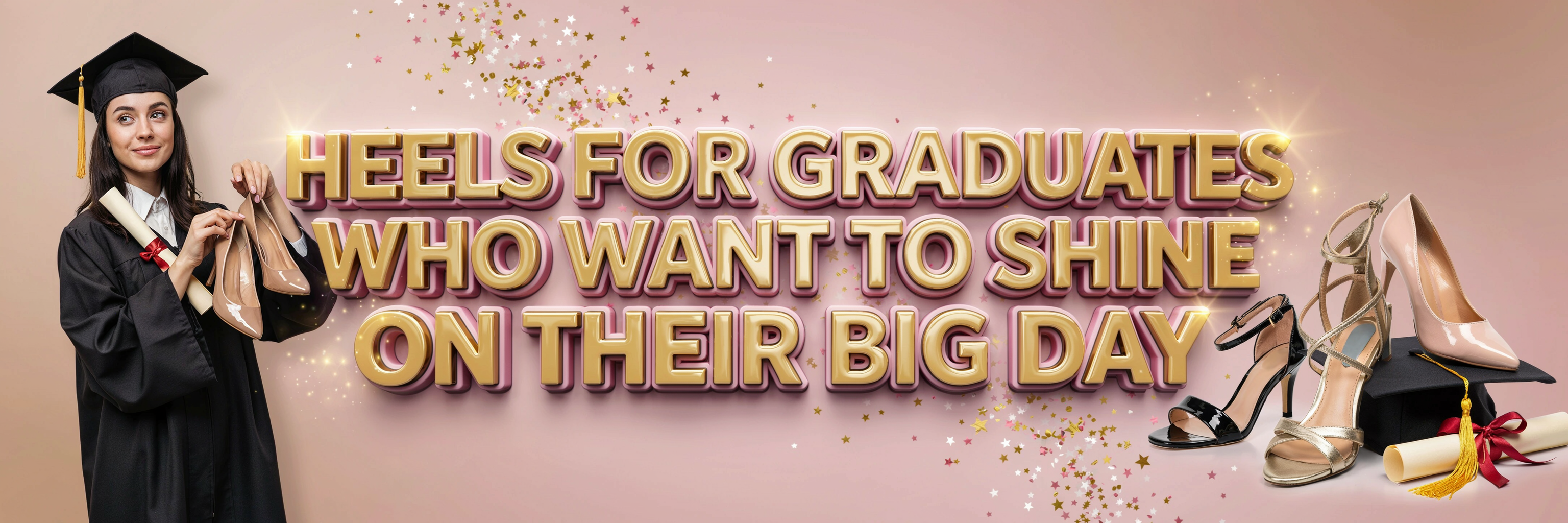 Heels For Graduates Who Want to Shine on Their Big Day