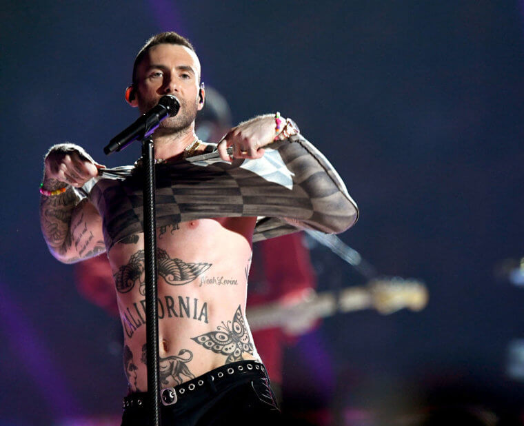 Adam Levine Started Stripping