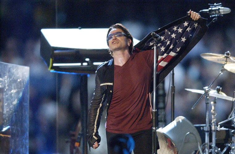 Bono Sang a Tribute to 9/11