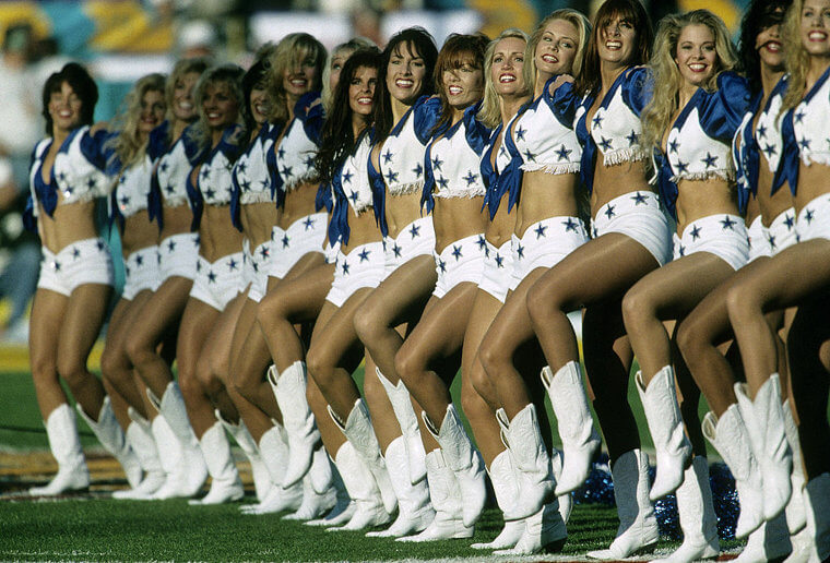 Say Howdy to the Cowboys Cheerleaders
