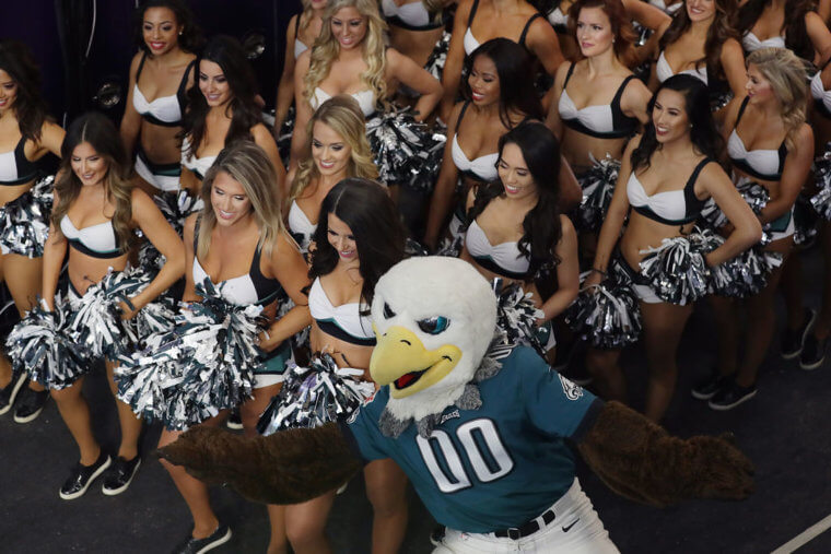 Ravens Cheerleaders at the Superdome