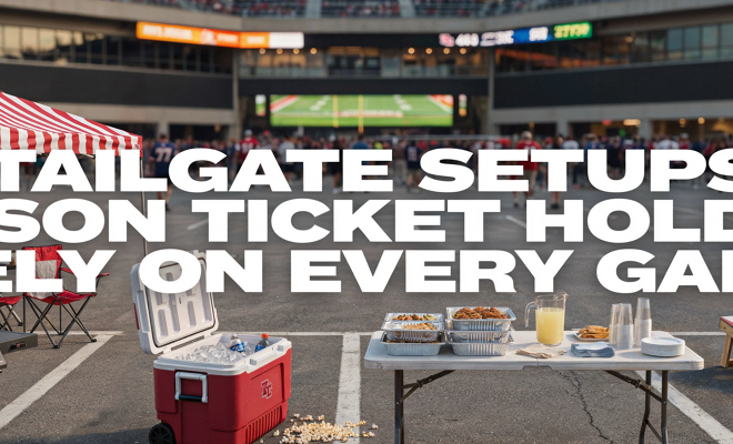 Tailgate Setups Season Ticket Holders Rely On Every Game