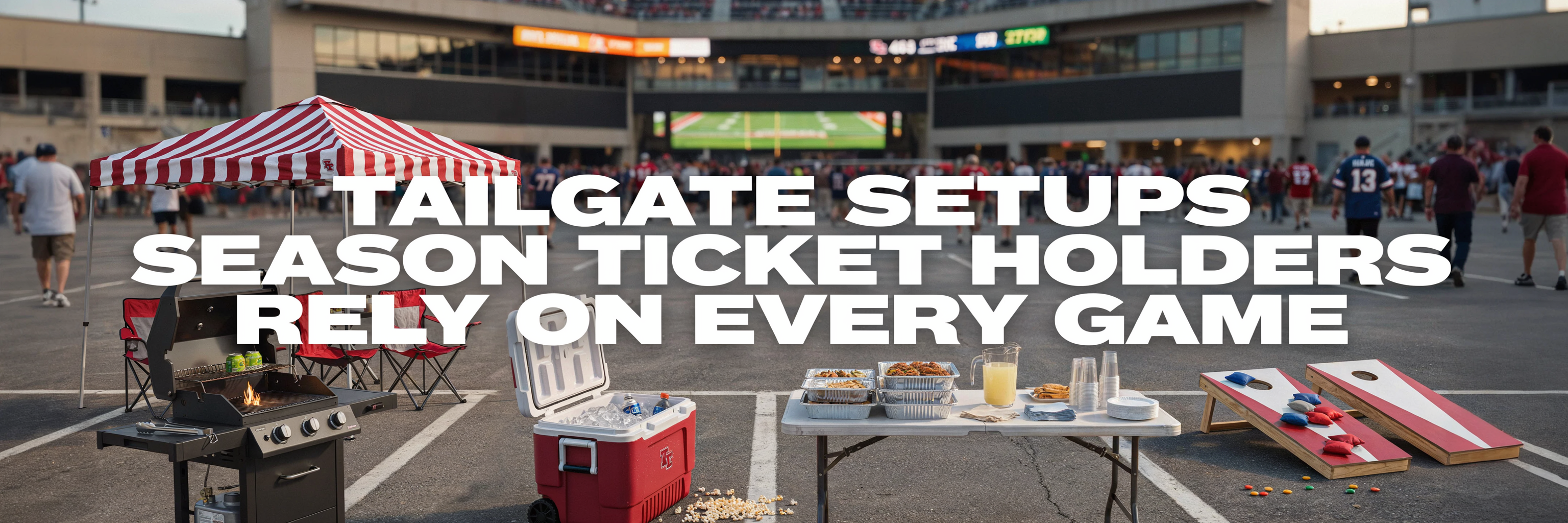 Tailgate Setups Season Ticket Holders Rely On Every Game