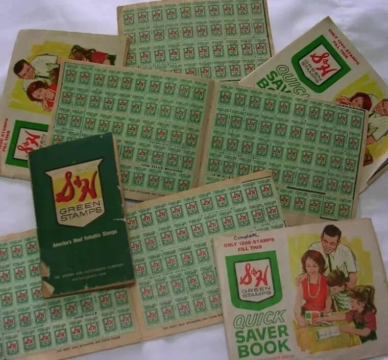 Collecting and Trading Green Stamps: The Grocery Store Reward