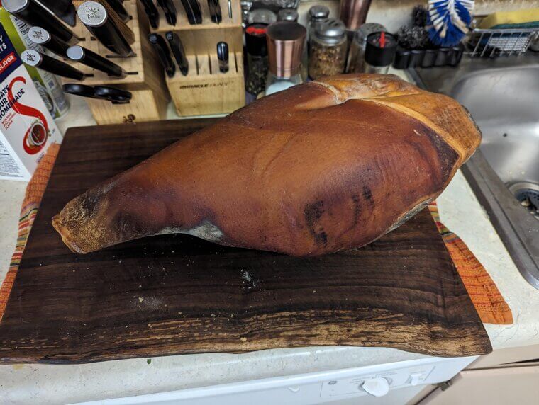 Country Ham (Salt-Cured, Pan-Fried, or Baked)