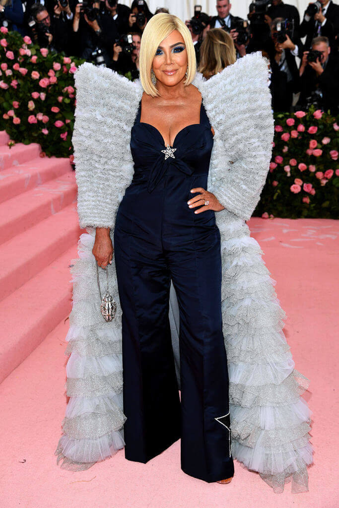 Kris Jenner Brought The '80s To The Met Gala