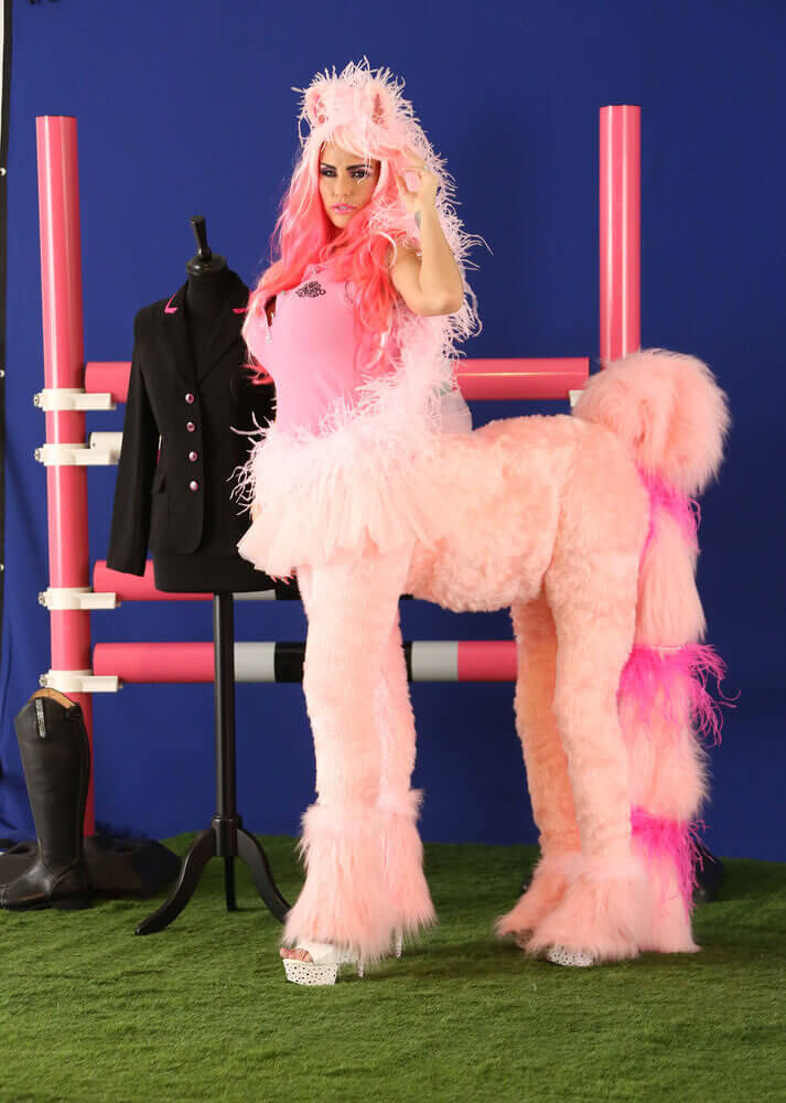 Katie Price's Pink Horse Outfit Turned Heads For The Wrong Reasons
