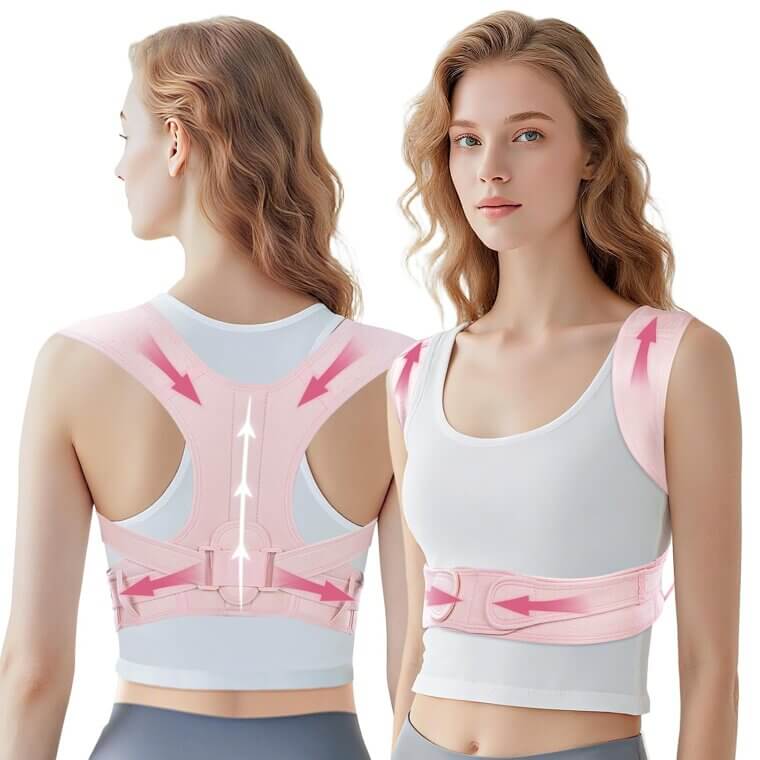 FHOCSLO Posture Corrector - Relieve Pain & Improve Posture Effortlessly - Now 37% Off!