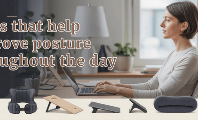Improve Posture Throughout the Day: Tools That Help! 💪