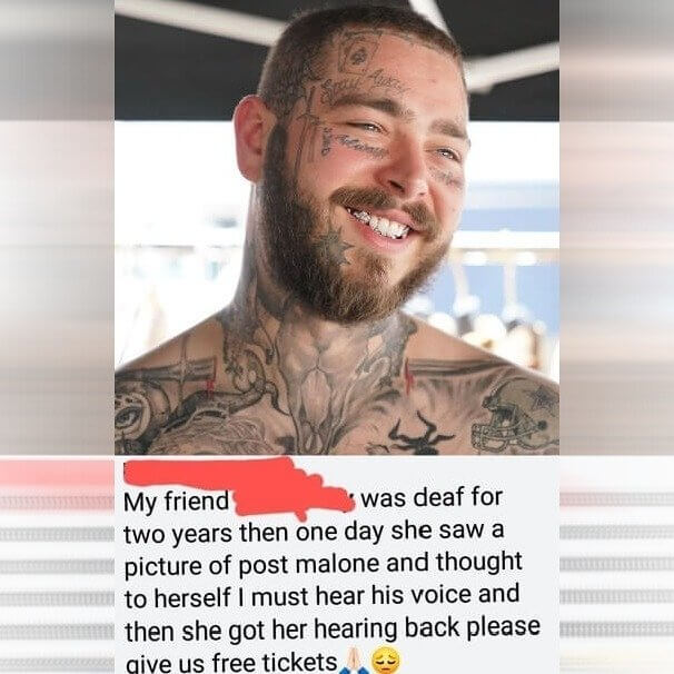 Free Tickets for No Longer Being Deaf