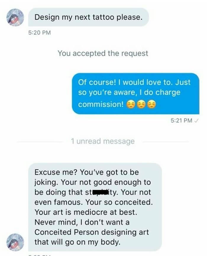 When Charging a Fee Is Conceited?