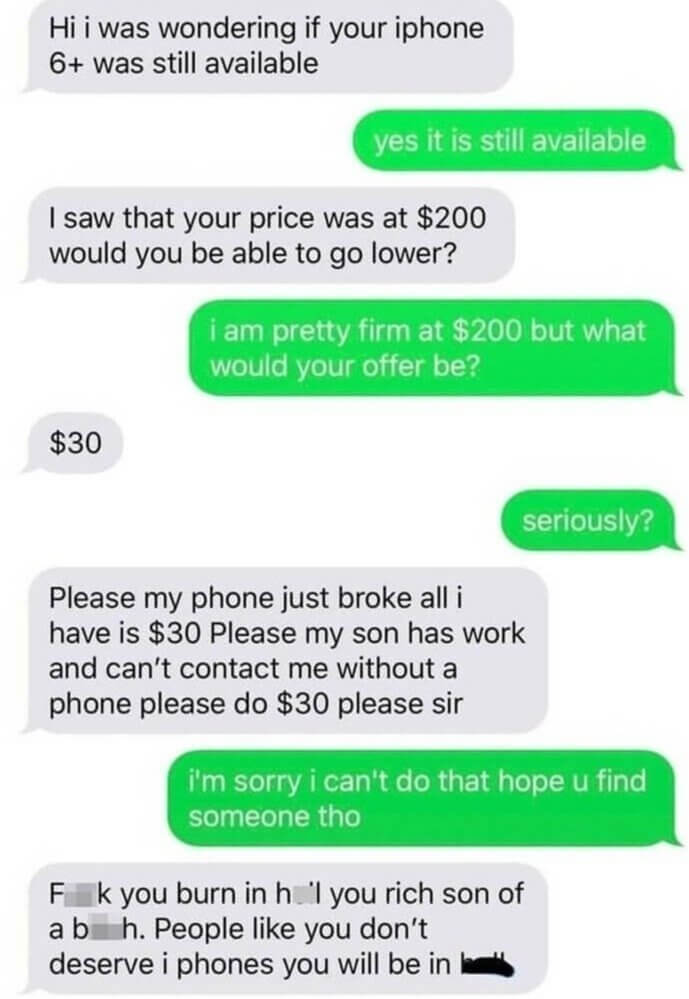 Time for Some Phone Negotiations