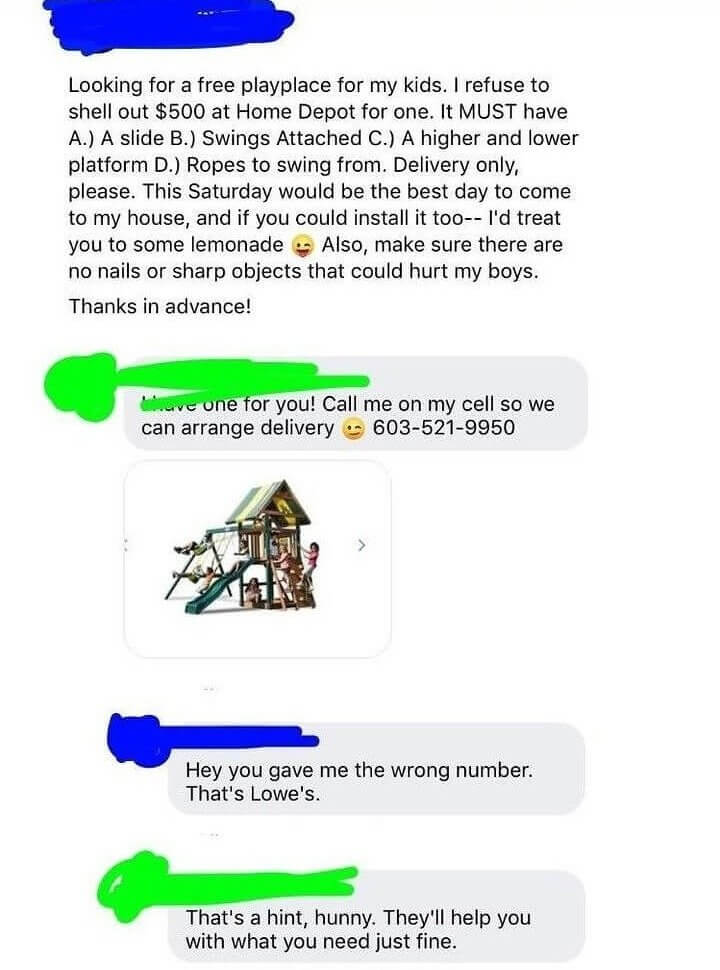 They Won't Pay for a Play Place for the Children