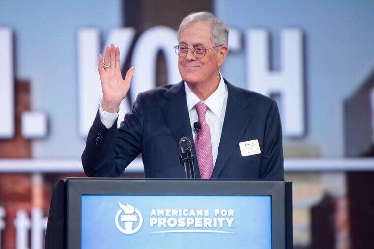 David Koch: $60B+