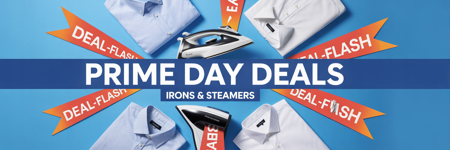 Prime Day Deals on Irons and Steamers That Keep Clothes Looking Fresh