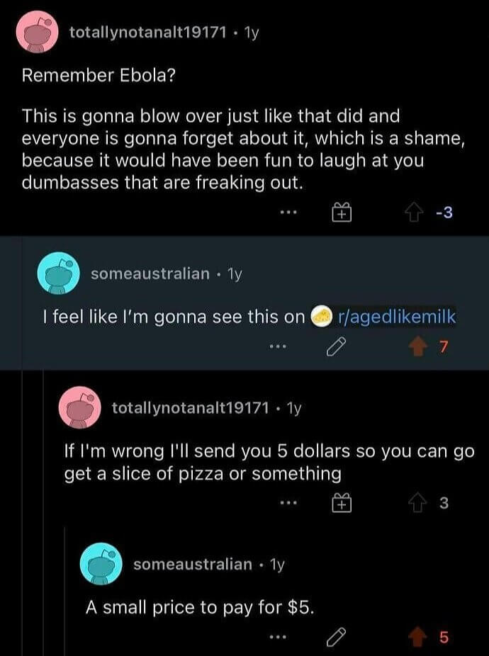 Looks Like He Lost That Bet