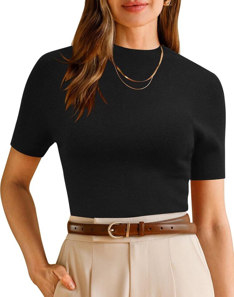 Arach&Cloz Wool Blend Tops - Perfect for Every Season