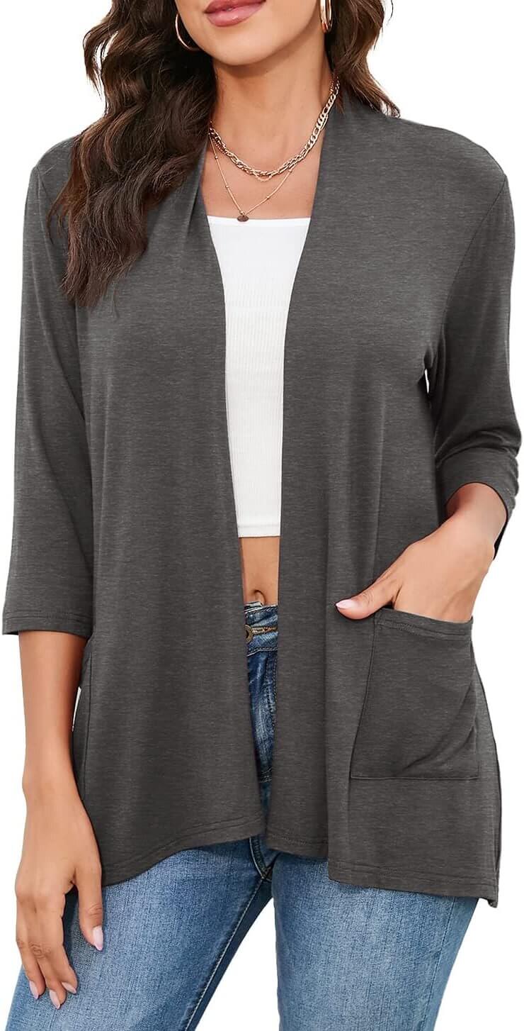 HIYIYEZI Cardigans - Perfect Lightweight Layer for Every Season - Enjoy 17% Off!